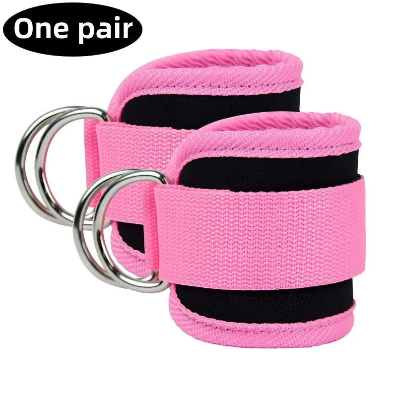 Resistance Bands Set Ankle Straps Adjustable Foot Support Padded Cuff Ankle Weight Leg Training Brace Yoga Sport Gym Equipment