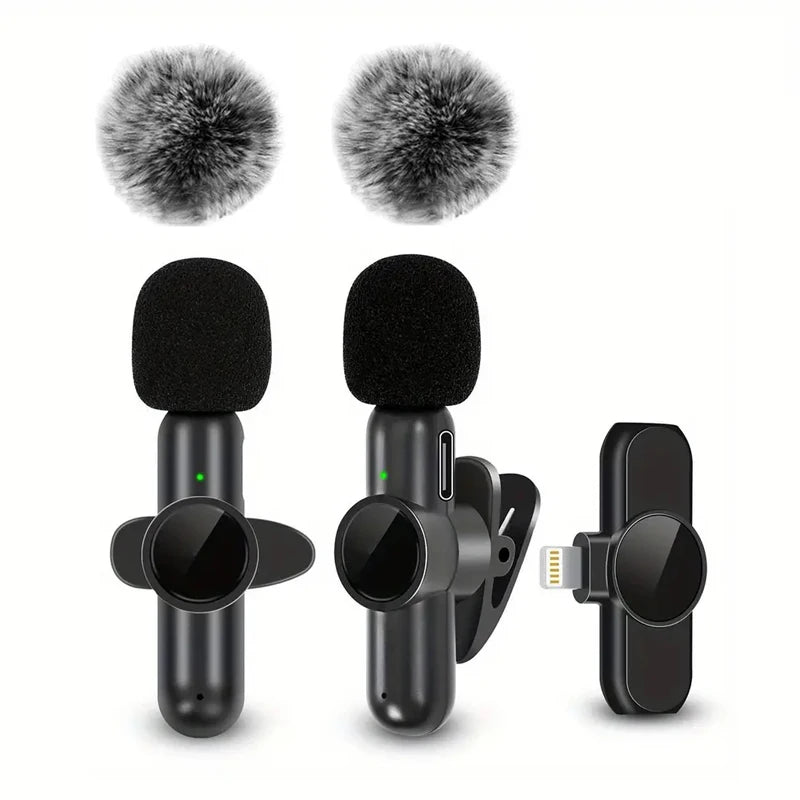 New Wireless Lavalier Microphone – Portable Audio & Video Recording Mic for iPhone, Android, Camera & Live Streaming