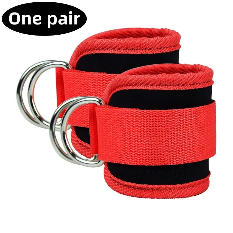 Resistance Bands Set Ankle Straps Adjustable Foot Support Padded Cuff Ankle Weight Leg Training Brace Yoga Sport Gym Equipment