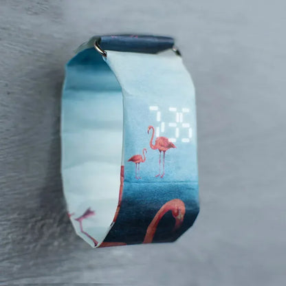 2024 Creative Paper Smart Watch – Waterproof Youth Electronic Watch (Variety of Styles)yles