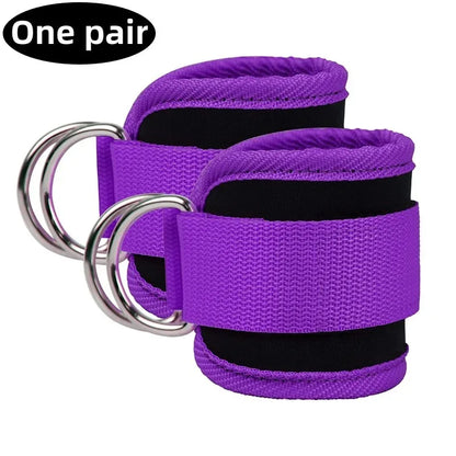 Resistance Bands Set Ankle Straps Adjustable Foot Support Padded Cuff Ankle Weight Leg Training Brace Yoga Sport Gym Equipment