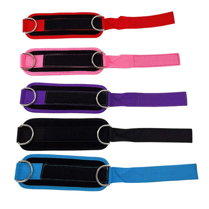 Resistance Bands Set Ankle Straps Adjustable Foot Support Padded Cuff Ankle Weight Leg Training Brace Yoga Sport Gym Equipment