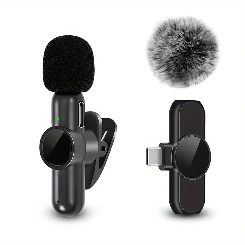 New Wireless Lavalier Microphone – Portable Audio & Video Recording Mic for iPhone, Android, Camera & Live Streaming