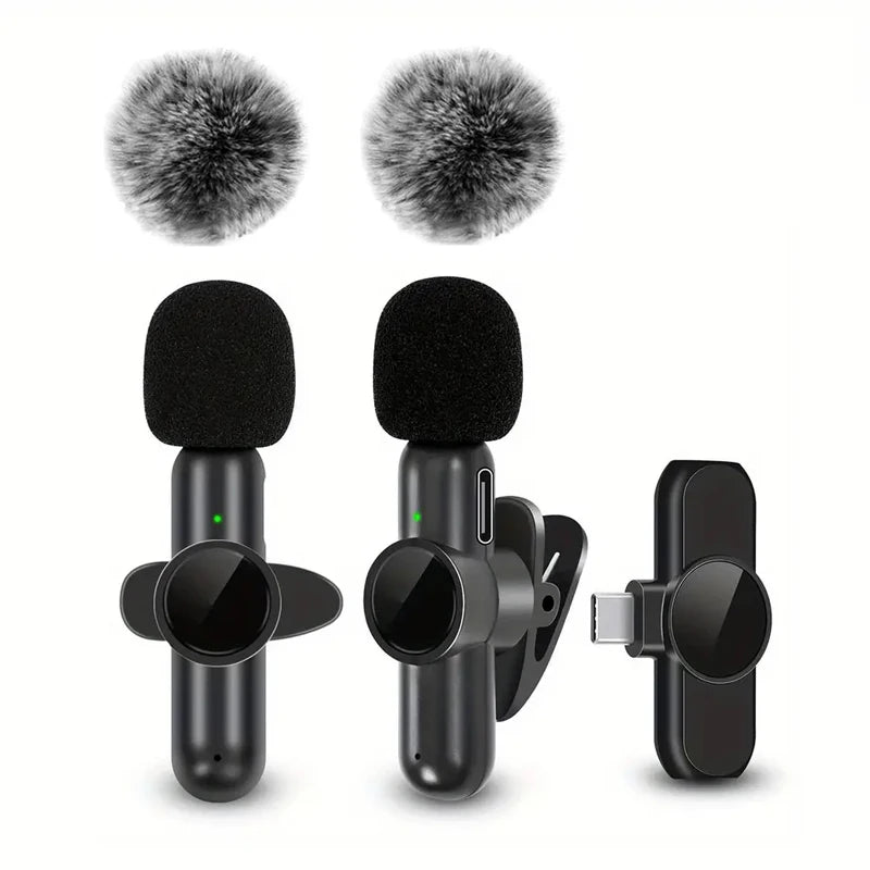New Wireless Lavalier Microphone – Portable Audio & Video Recording Mic for iPhone, Android, Camera & Live Streaming