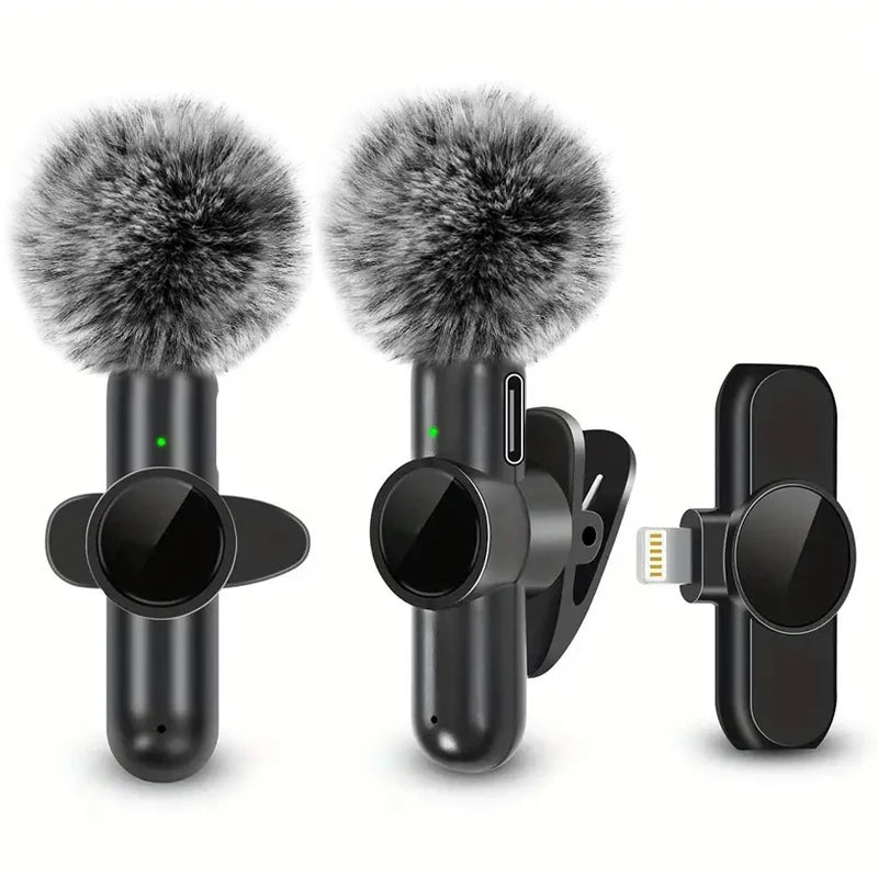 New Wireless Lavalier Microphone – Portable Audio & Video Recording Mic for iPhone, Android, Camera & Live Streaming