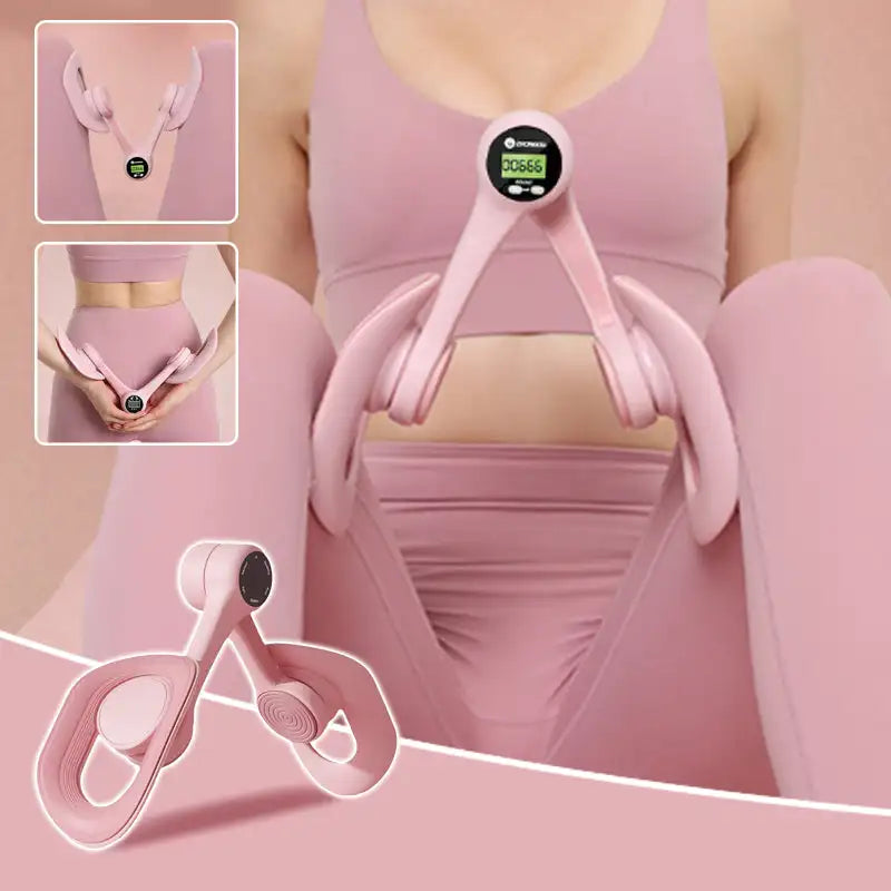 Non-Slip Comfortable Pelvic Floor Muscle Trainer Thigh Exerciser Leg Trainer for Postpartum Recovery Leg & Butt Training
