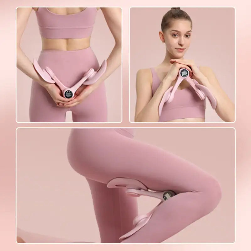 Non-Slip Comfortable Pelvic Floor Muscle Trainer Thigh Exerciser Leg Trainer for Postpartum Recovery Leg & Butt Training