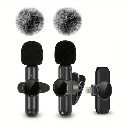 New Wireless Lavalier Microphone – Portable Audio & Video Recording Mic for iPhone, Android, Camera & Live Streaming