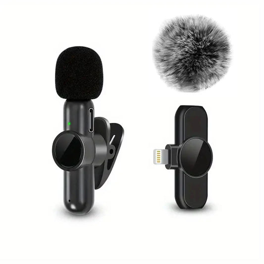 New Wireless Lavalier Microphone – Portable Audio & Video Recording Mic for iPhone, Android, Camera & Live Streaming