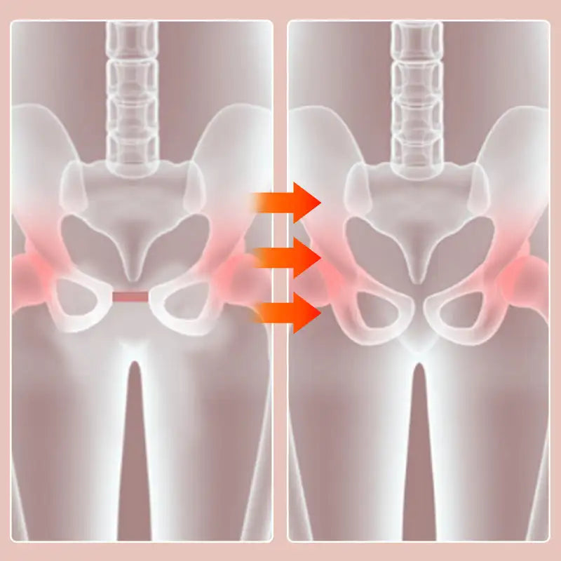 Non-Slip Comfortable Pelvic Floor Muscle Trainer Thigh Exerciser Leg Trainer for Postpartum Recovery Leg & Butt Training